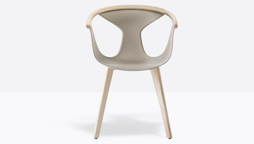 Pedrali Стул из полипропилена штабелируемый с подлокотниками Fox 3725 - Вид №6