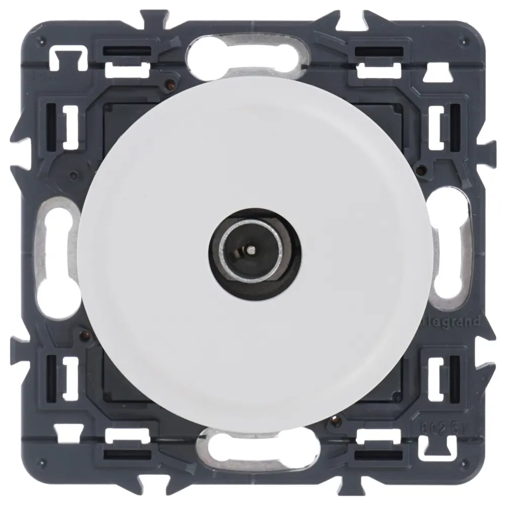 ТВ-розетка Legrand Celiane, оконечная, цвет белый STLM-2186056 - Вид №1