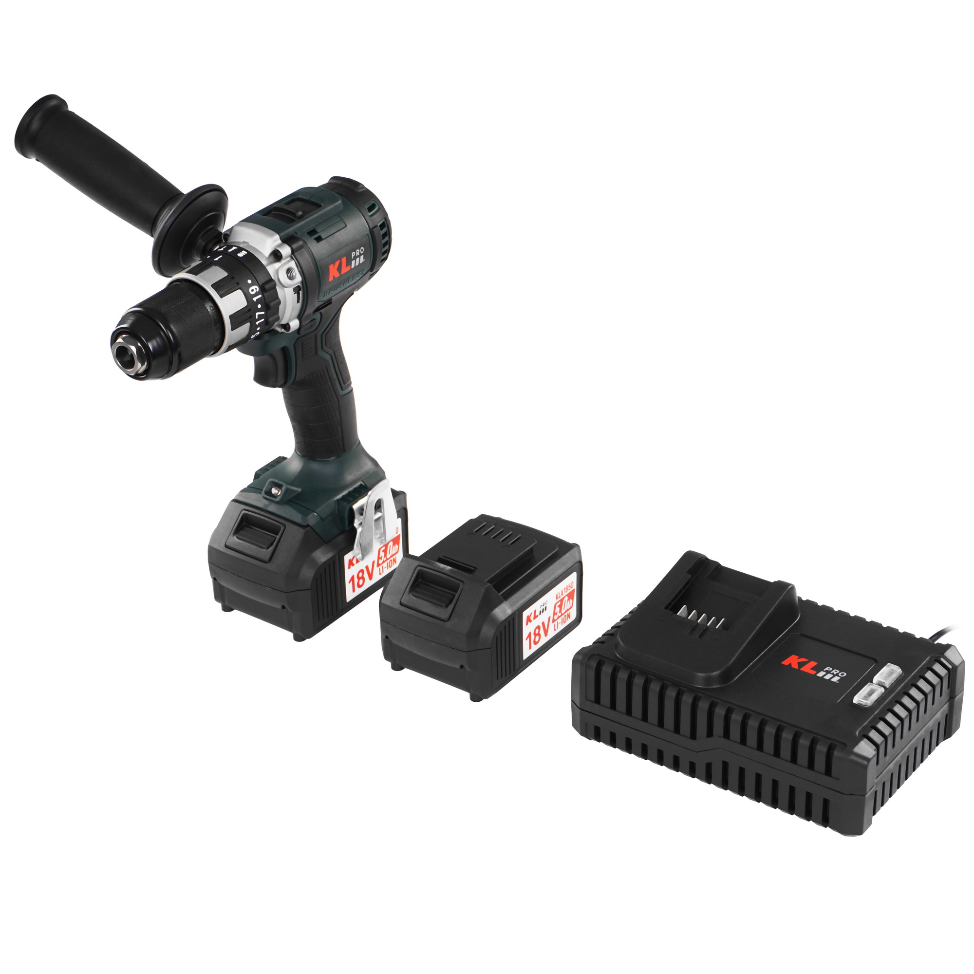 Дрель-шуруповерт KLPRO KLDM18BH-50 9154002 STDN-0057337 - Вид №1