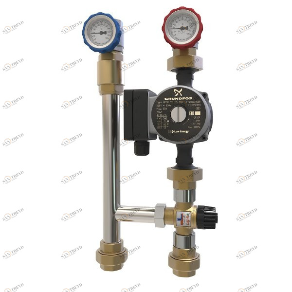 Купить Насосно-смесительный модуль МКTU DN25, Proxytherm, с насосом UPSO 25-55 Прокситерм МКTUDN25UPSO