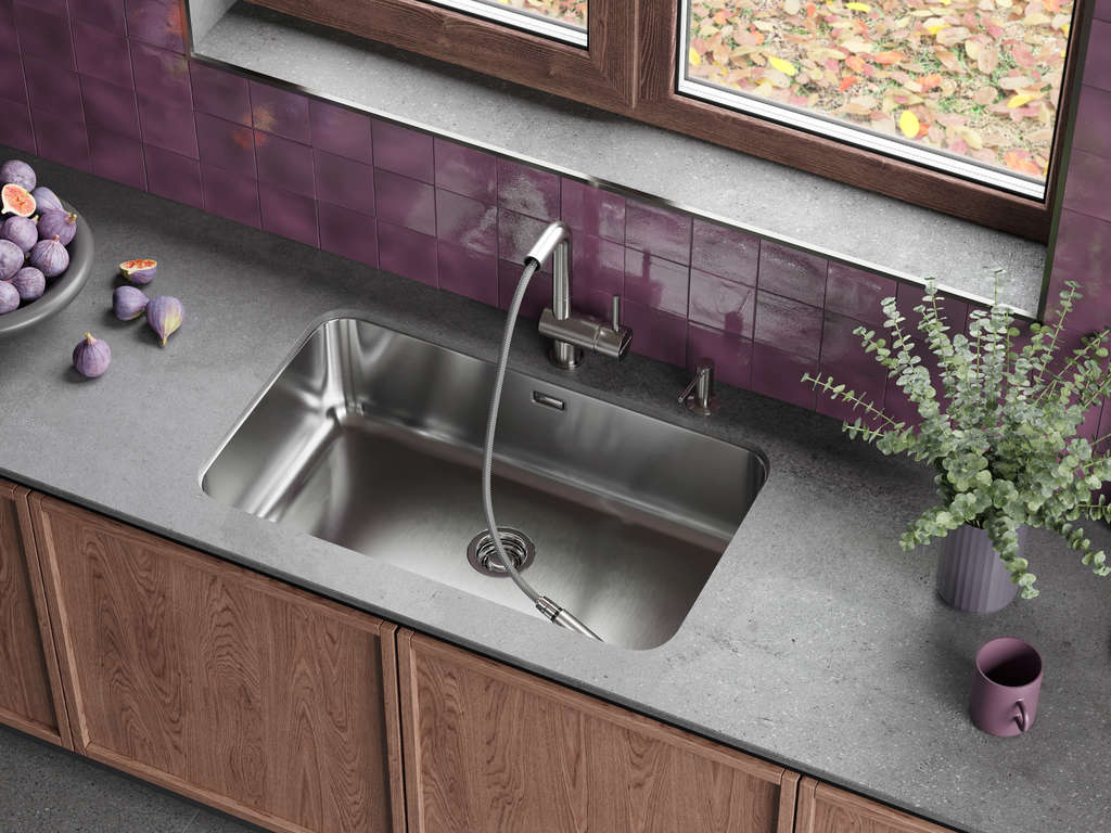 Кухонная мойка Omi 76-U/I IN OMOIKIRI 4993500 - Вид №3