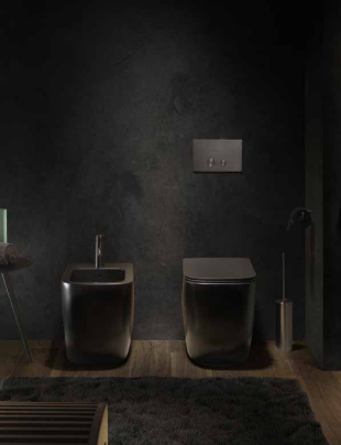 S592T1R1V0.100 Биде напольное A. e T. Italia QUO Белый глянцевый AeT ITALIA - Вид №1