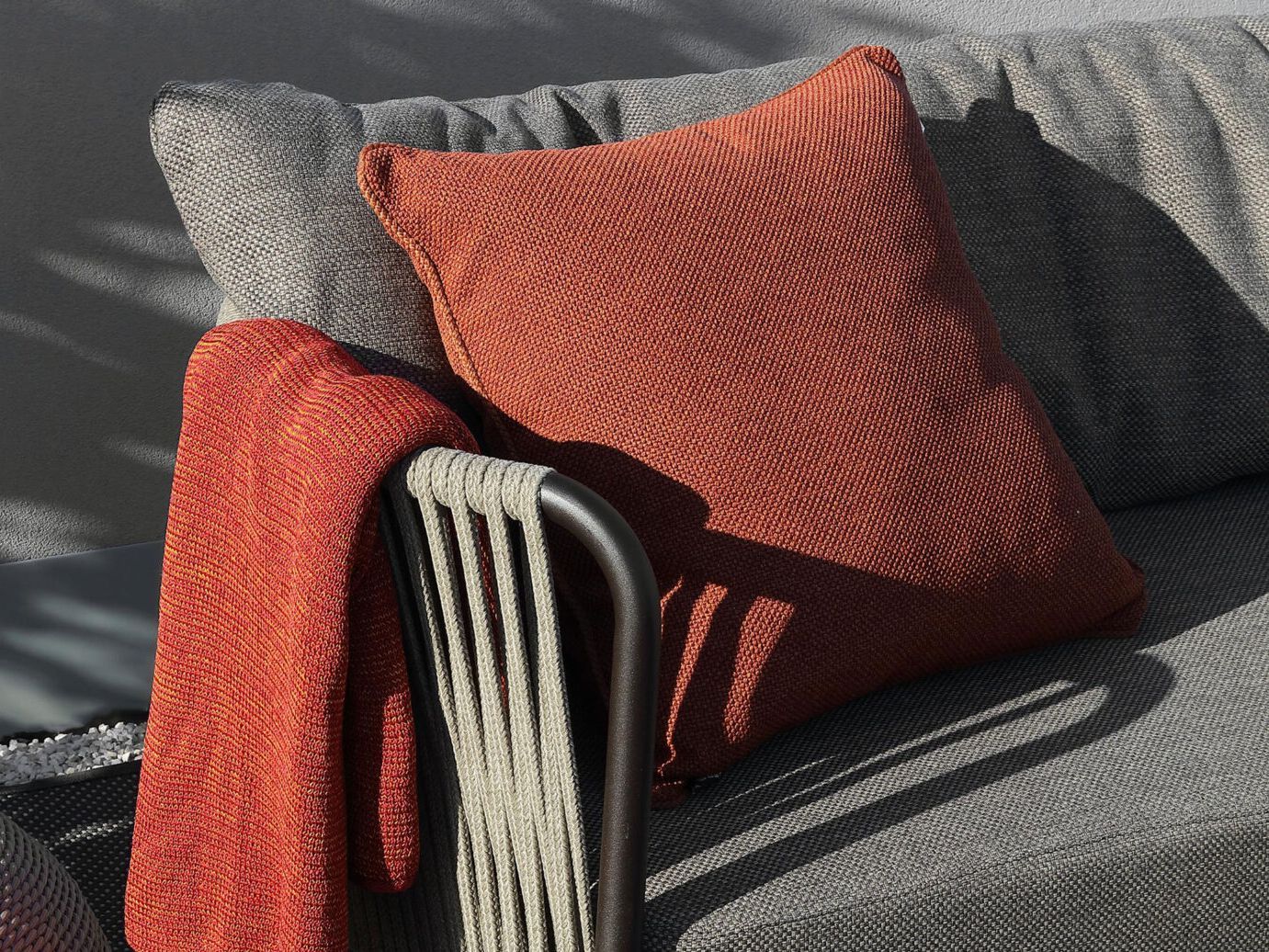 2-местный технический тканевый садовый диван Nodo Italia Eva ARCH-00120463 - Вид №4