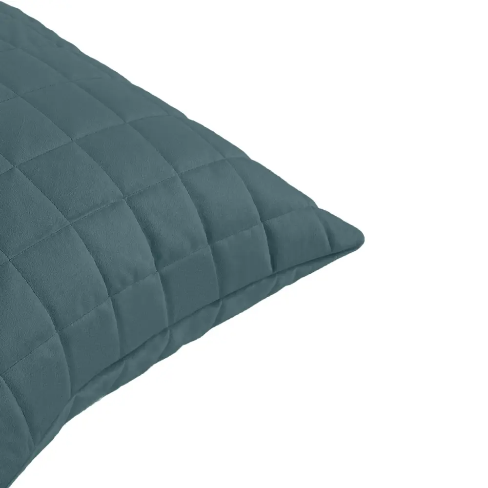 Декоративная подушка KREAFORTA Etna 50x50 см цвет сине-зеленый STLM-2019064 - Вид №2