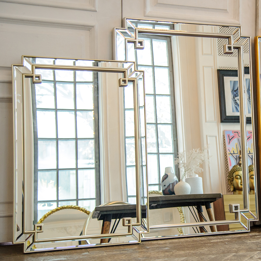 20082607 Настенное зеркало «Астрид Гранд Сильвер» Object Desire 