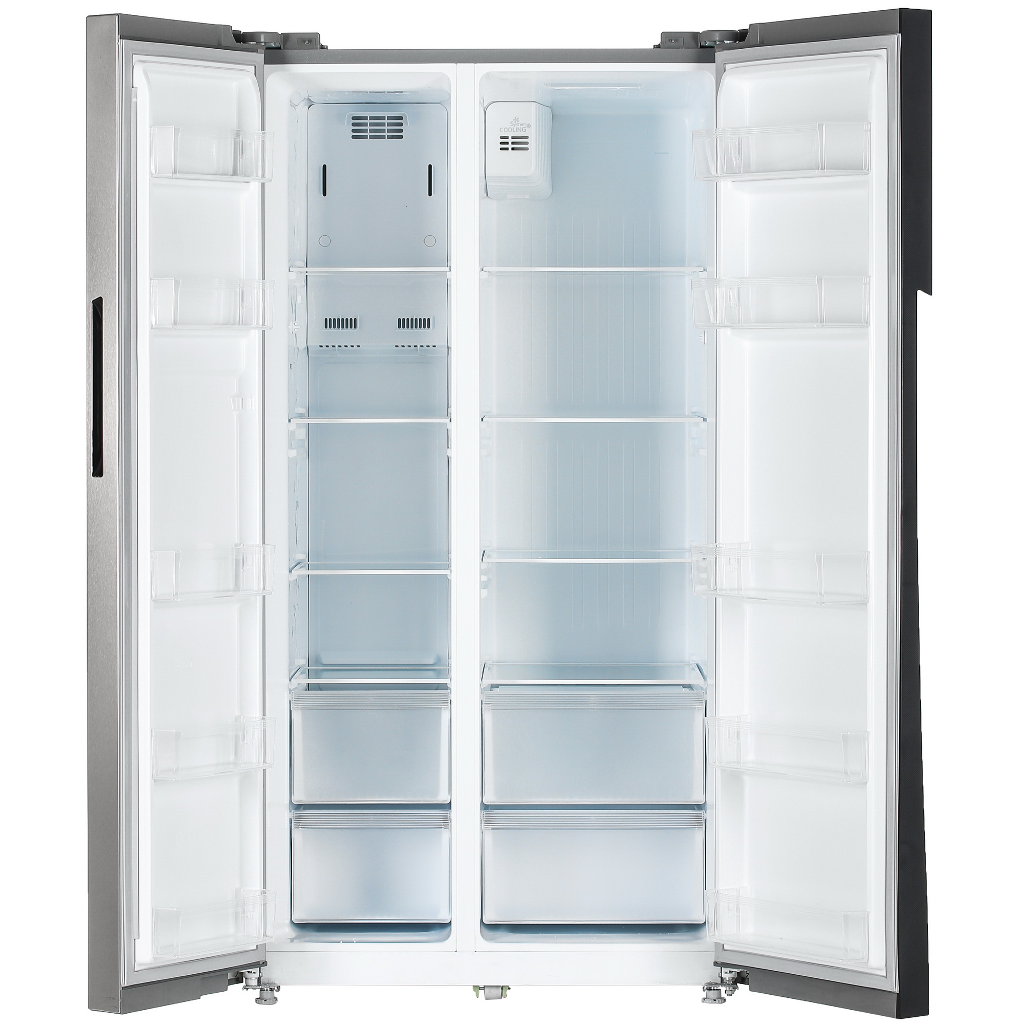 8178855 Холодильник Side by Side   Бирюса SBS 587 I серебристый STDN-0034354 - Вид №1