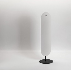 Secolo Polo Напольное зеркало с металлическим основанием, дедево матовое/глянцевое лакированное.