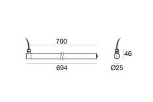 Поликарбонатная светодиодная лампа для дайвинга Linea Light Group MK68 ARCH-00024340 - Вид №8