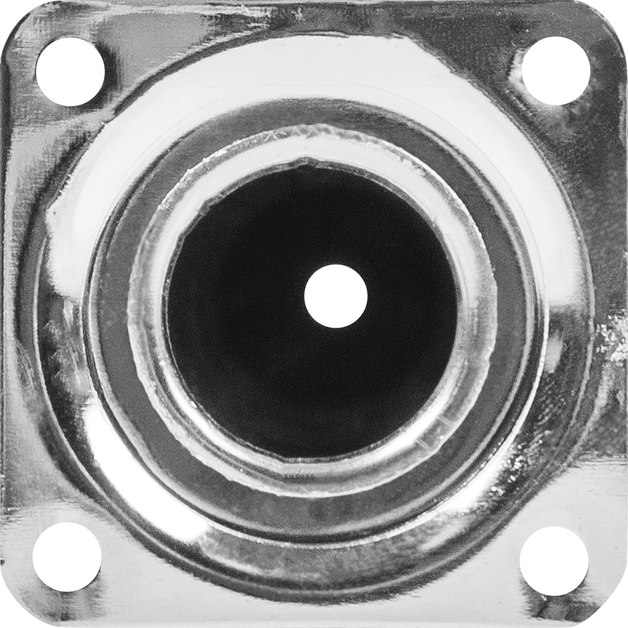 82732784 Ножка круглая 300х30 мм, сталь, цвет никель Santreyd  - Вид №3