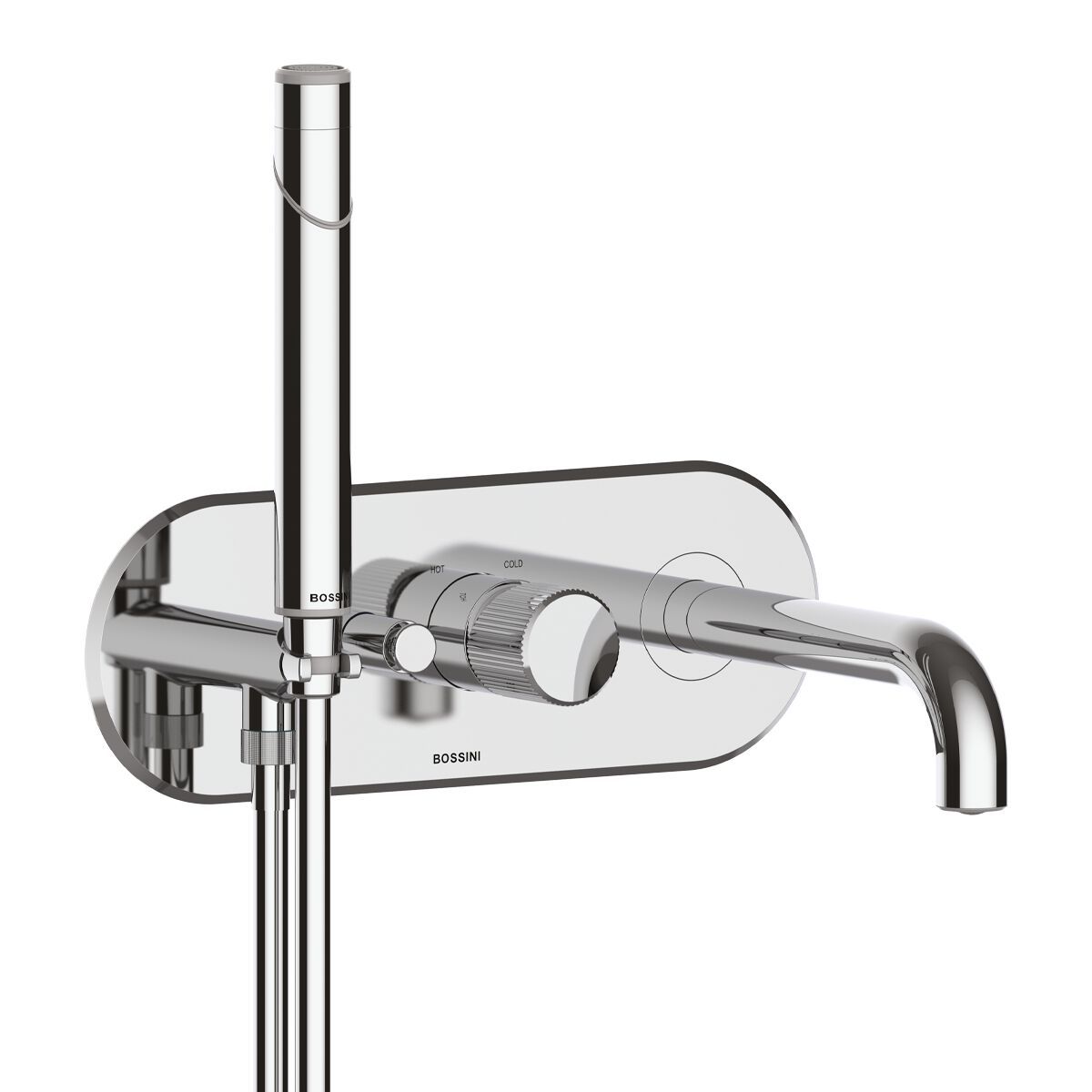 Смеситель для ванны из хромированной латуни Bossini PLY ARCH-00111523 - Вид №1