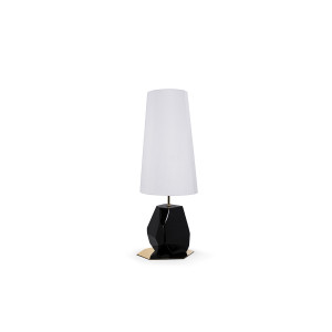 Настольные лампы Feel Small Black Table Lamp Covethouse BOCA DO LOBO