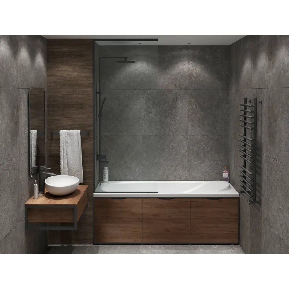 Sensea Дадо — акриловая ванна для просторных помещений 170×70 см 81931496 STLM-1470625 - Вид №11