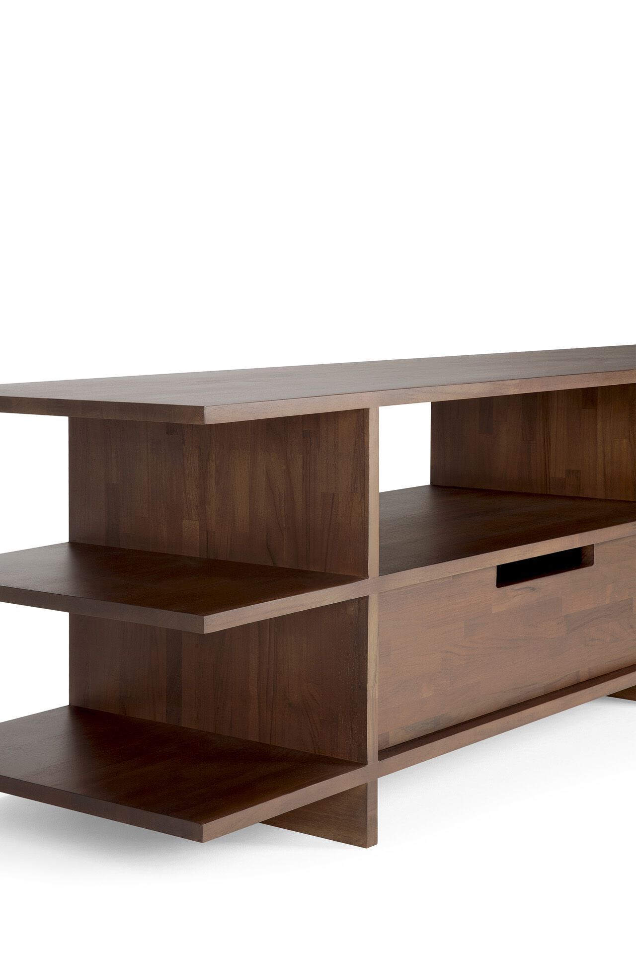 ТВ шкаф из тикового дерева с ящиками Ethnicraft Кабуки ARCH-00112946 - Вид №2