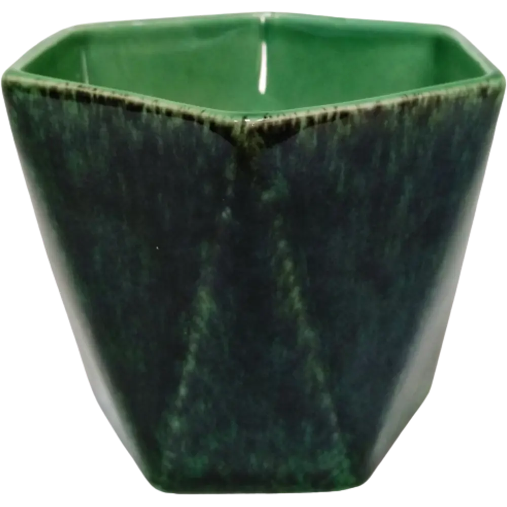 Кактусник 9x10x9 см v0.49 л керамика зелёный Santreyd STLM-2173506 - Вид №1