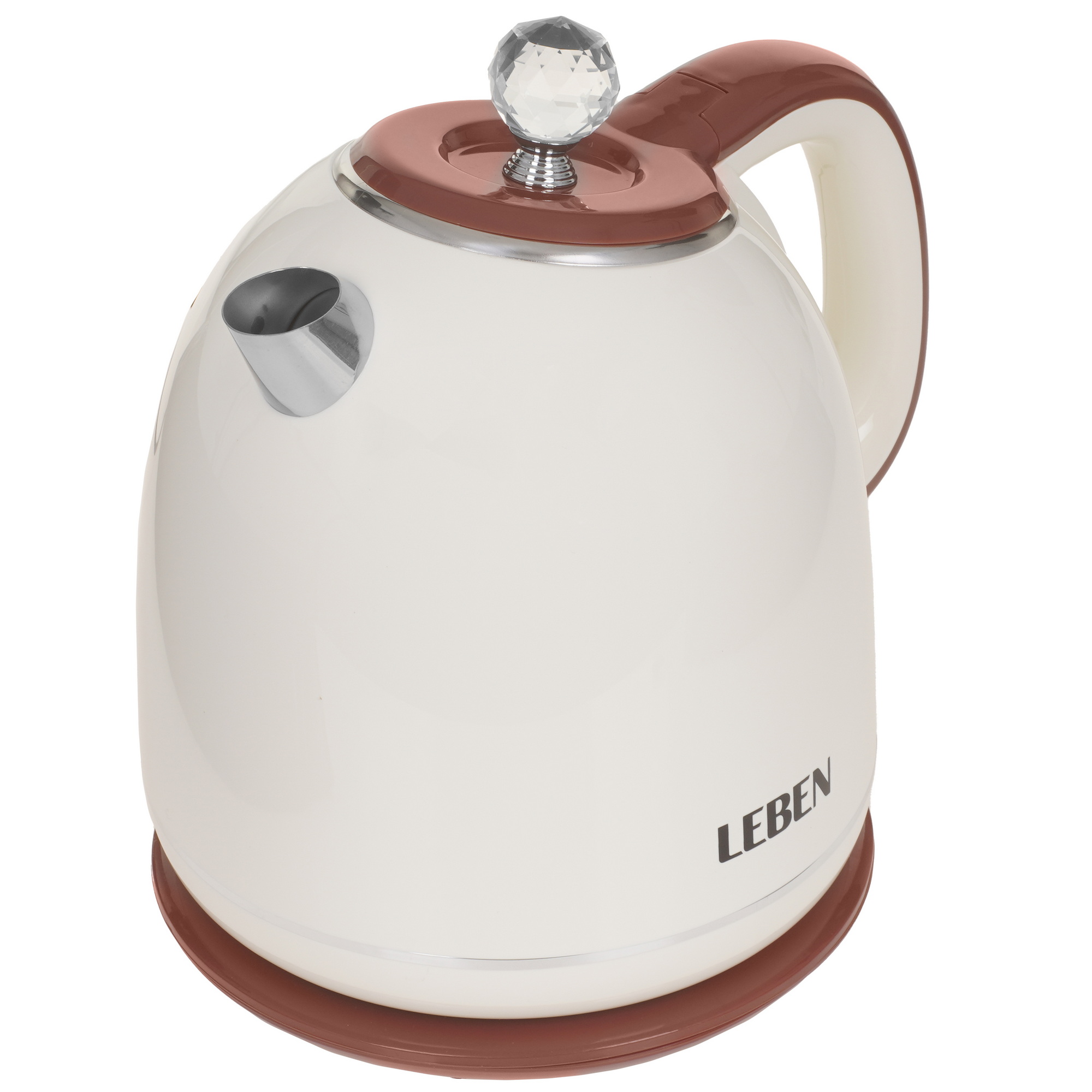 9237188 Электрочайник LEBEN 291-128 бежевый STDN-0111349 - Вид №2