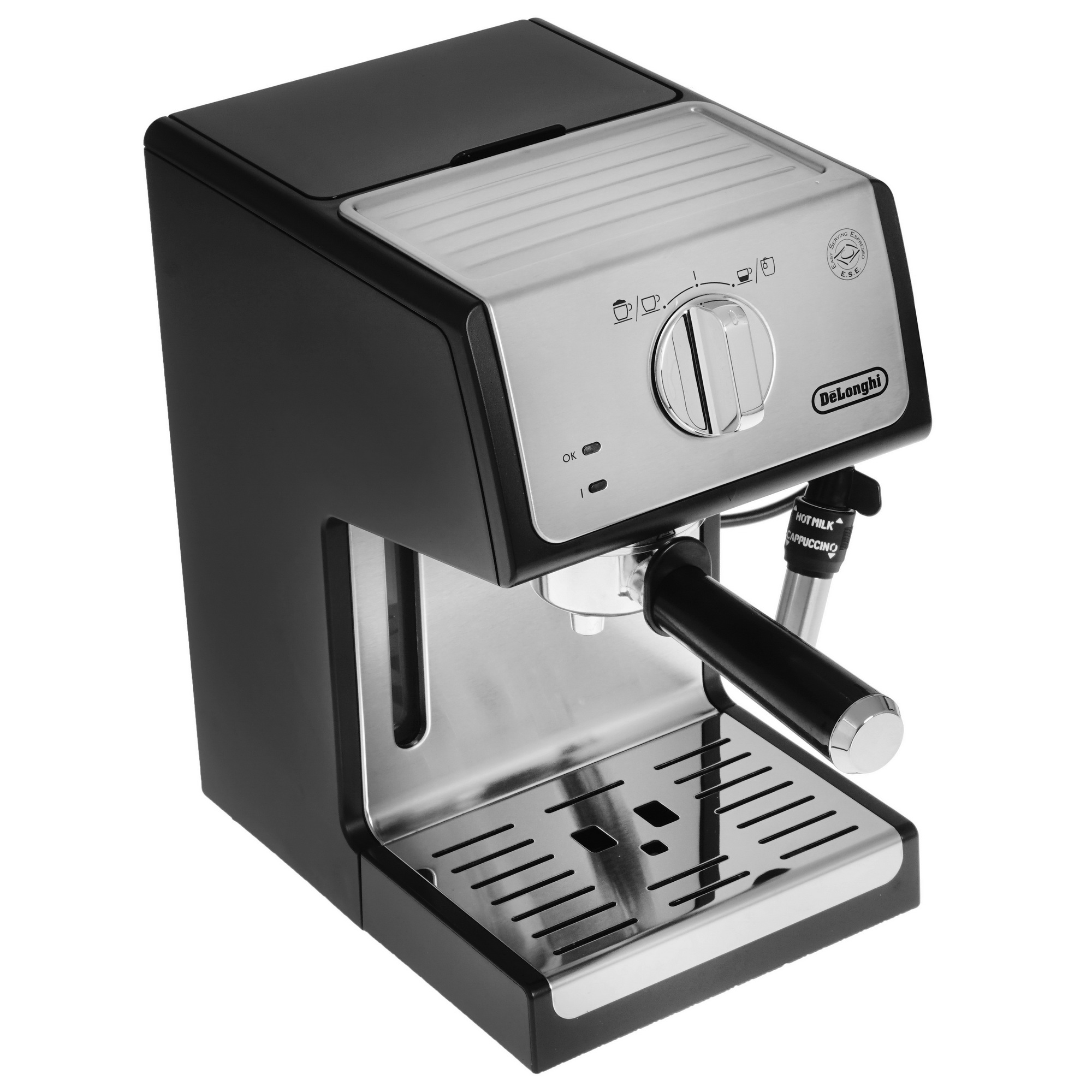 1221957 Кофеварка рожковая DeLonghi ECP 35.31 серебристый STDN-0151248 - Вид №8