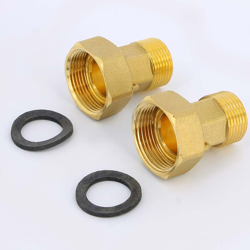 Разъемные соединения для водосчетчиков пломбируемые (2 шт) TIEMME 1" х 3/4" 1500042 - Вид №2