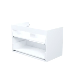 Корпус тумбы подвесной Iddis Lahta LAH80W0i95 50x78.4x43.3 см цвет белый