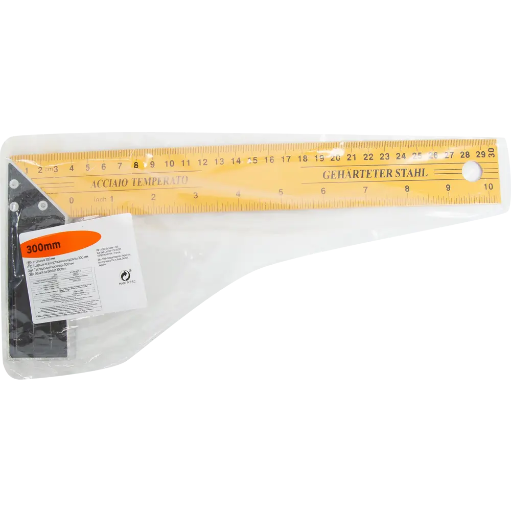 Угольник стальной 300 мм Santreyd STLM-2114233 - Вид №2