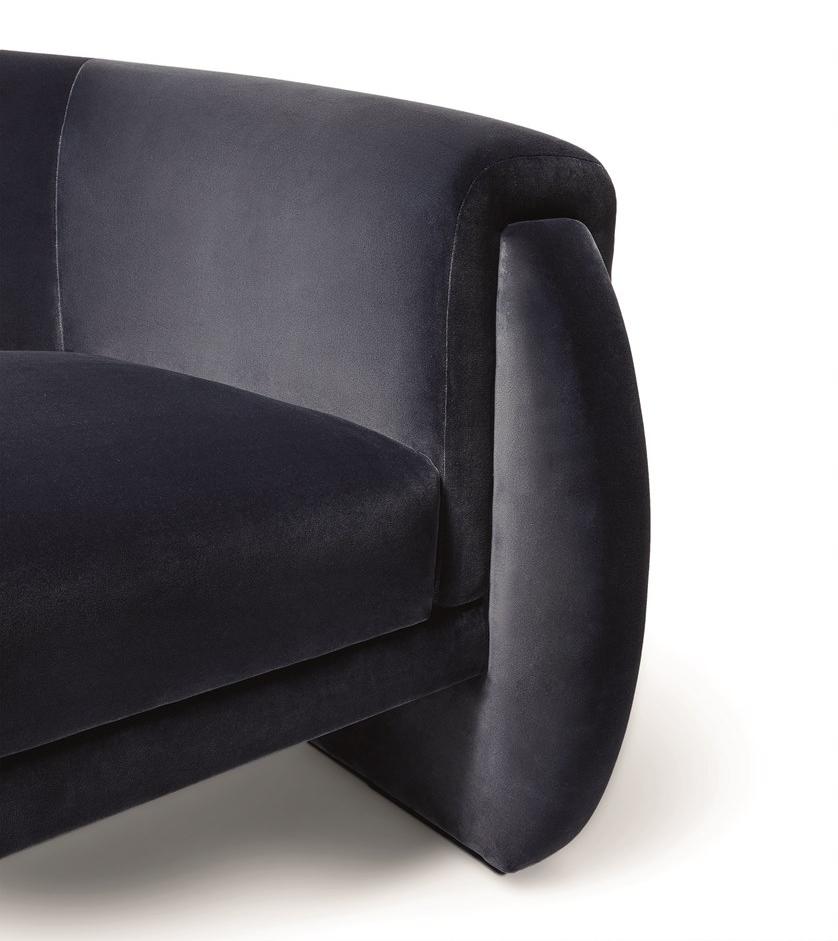 Munna 3-х местный тканевый диван Luke sun-id-1471693 - Вид №3