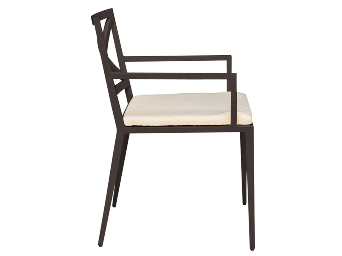 Алюминиевый стул с порошковым покрытием с подлокотниками JANUS et Cie Azimuth ARCH-00042906 - Вид №2