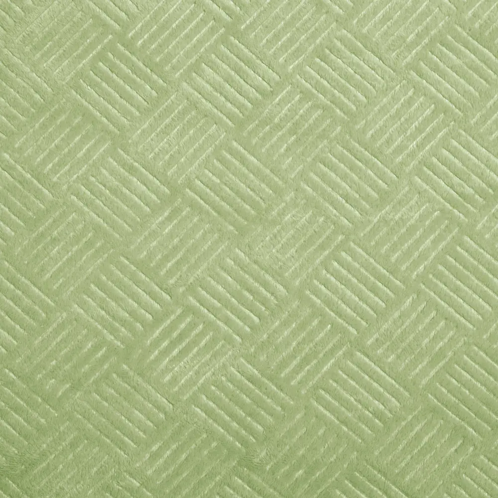 Плед Irkutsk 180x200 см велсофт цвет зеленый СТОЛИЦА ТЕКСТИЛЯ STLM-2130732 - Вид №1