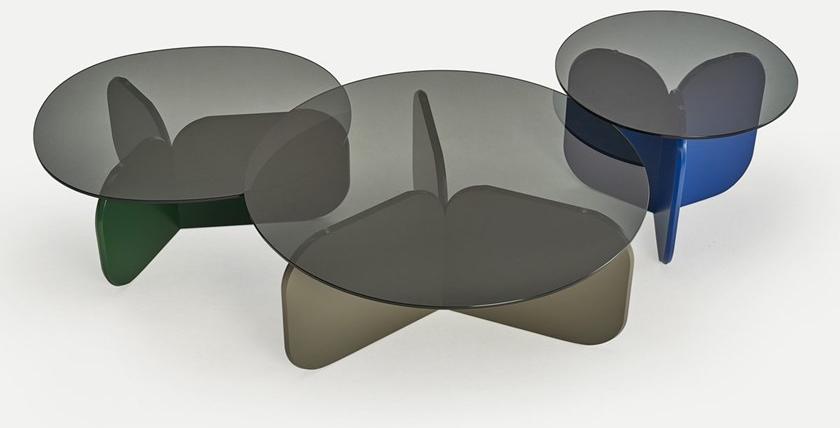 Sancal Журнальный столик овальный стеклянный La isla sun-id-1397305 - Вид №2