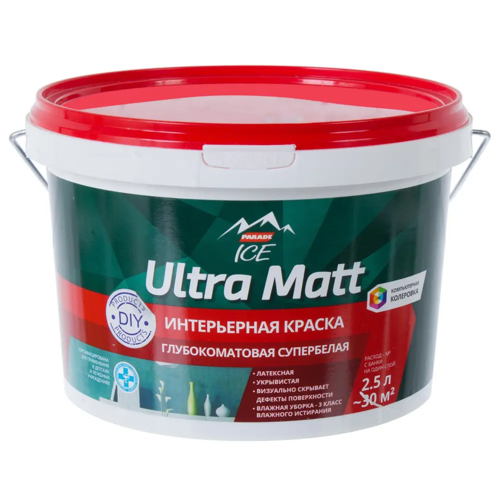 Краска Parade DIY Ultramatt 2,5 л STLM-2038586