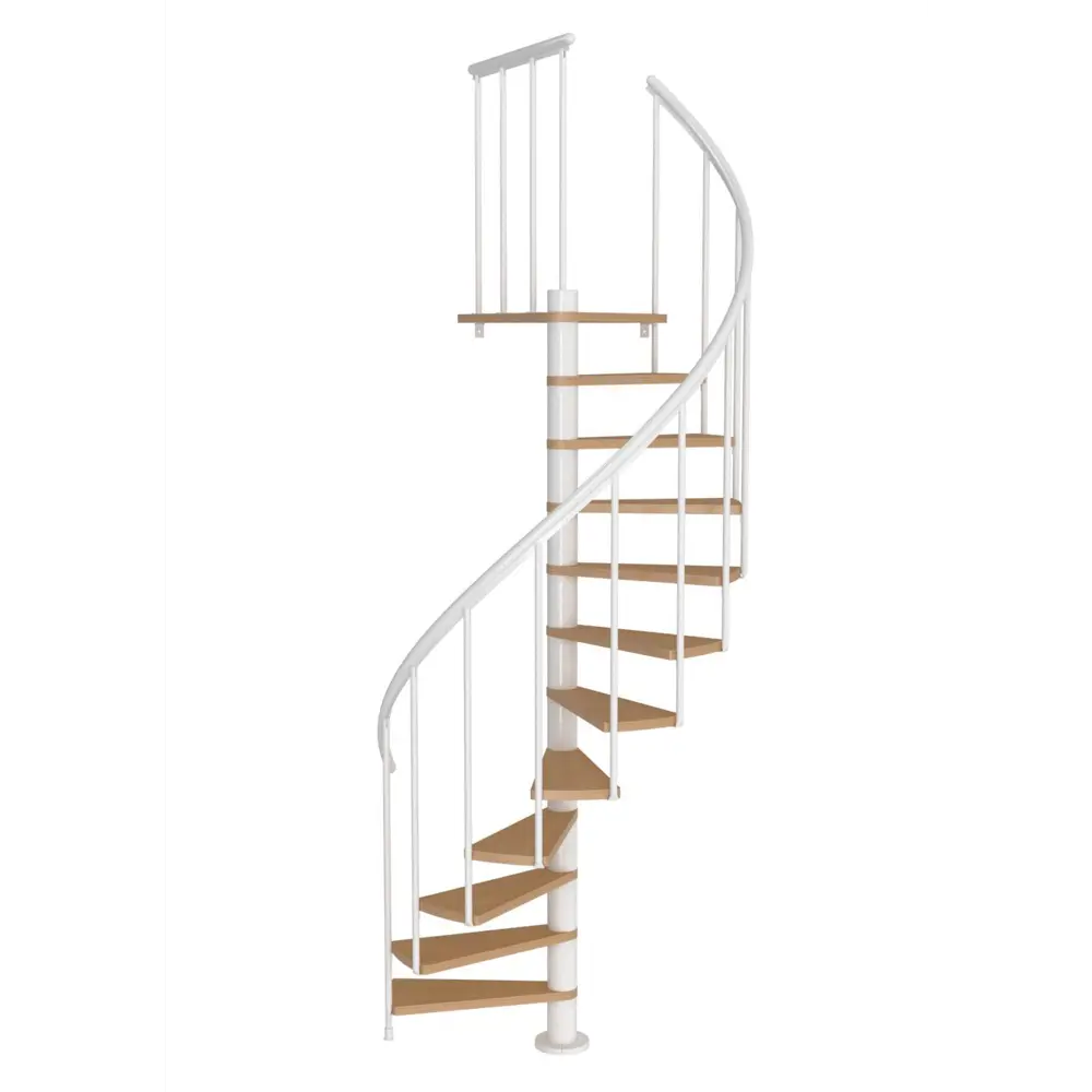 Лестница винтовая Калгари белая 140 ТДВ STLM-2058186