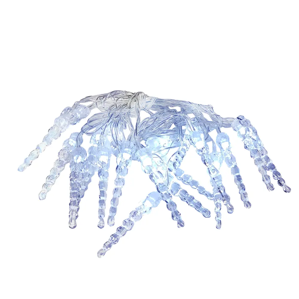 88943041 Электрогирлянда Сосульки 3 м холодный белый свет STLM-0955274 Santreyd  - Вид №2