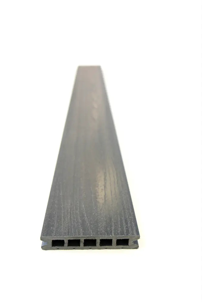 91354116 Террасная доска ДПК Multideck цвет кварц 2000x150x27мм двусторонний вельвет/структура дерева 0.6м² 2шт STLM-1014251