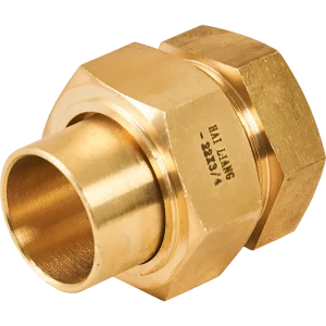 Муфта разъемная Hailiang ø3/4"x22 мм с коническим уплотнением внутренняя резьба медь