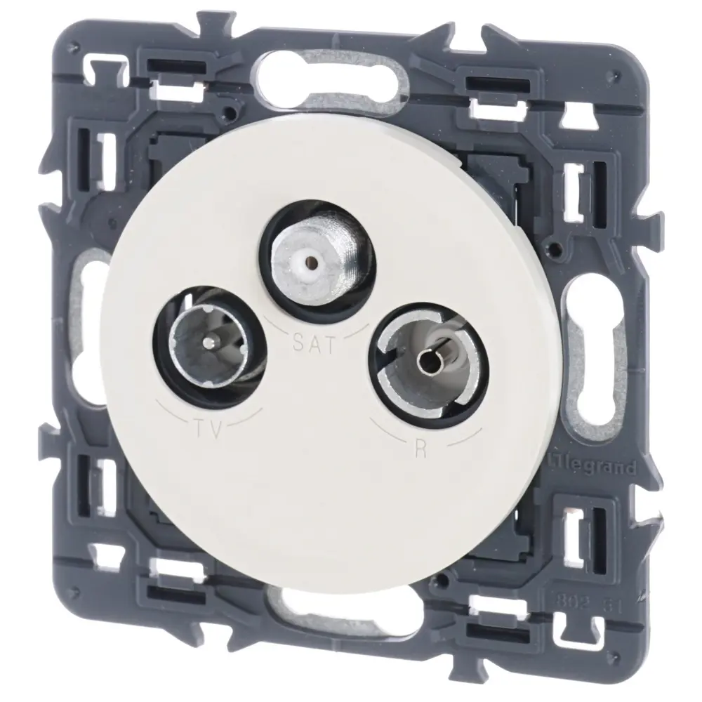 ТВ-розетка Legrand Celiane, TV-FM-SAT, цвет бежевый STLM-2013253