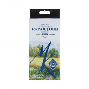152411184 Набор профессиональных цветных карандашей 12 цв. 12 шт. Мастер Класс