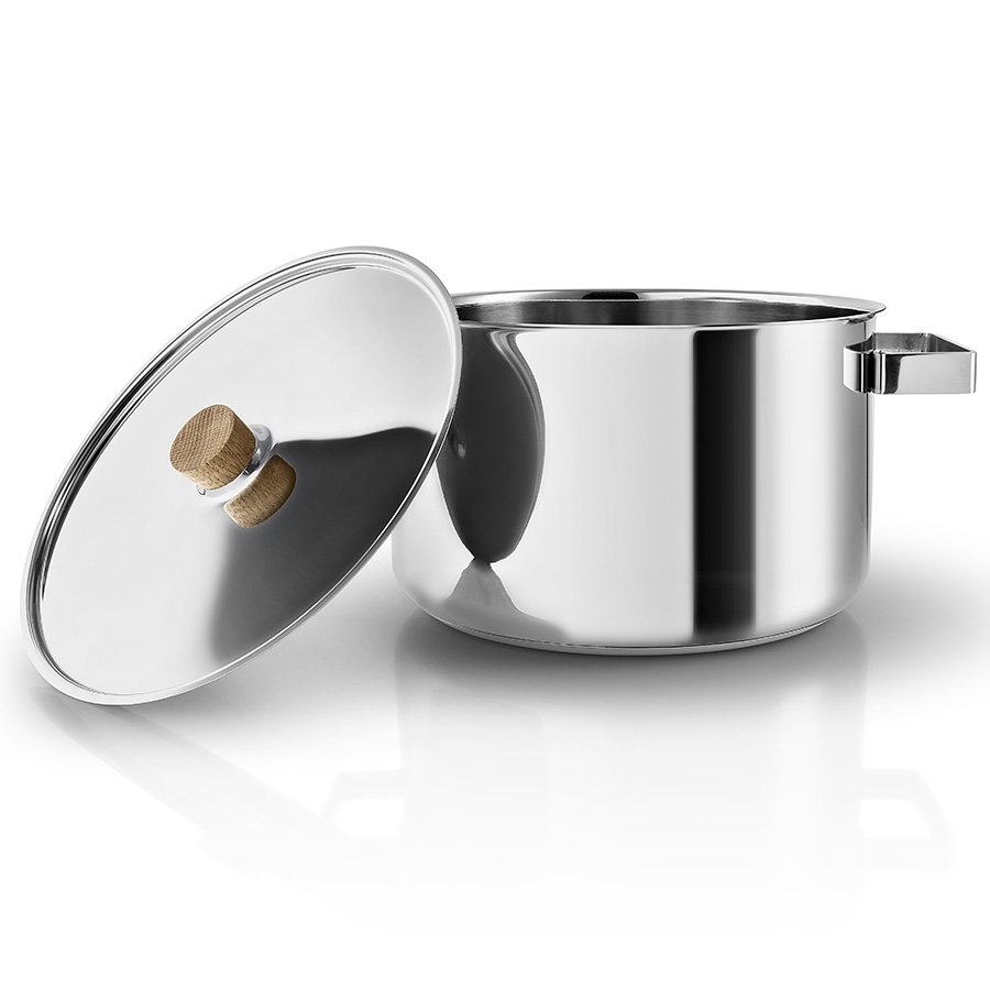 281260 Кастрюля с крышкой nordic kitchen 6 л нержавеющая сталь Eva Solo  - Вид №2