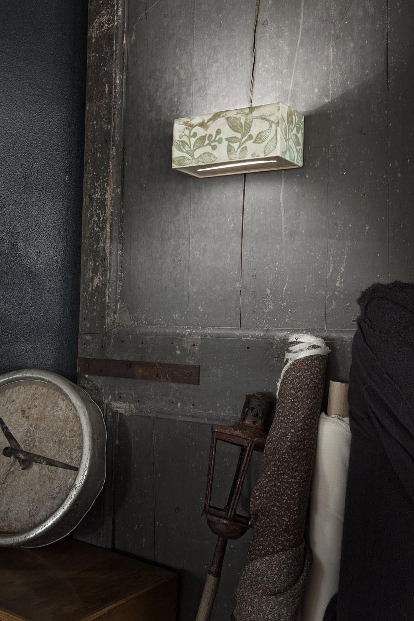 FERROLUCE Прямоугольный керамический настенный светильник Vague C1418 - Вид №1