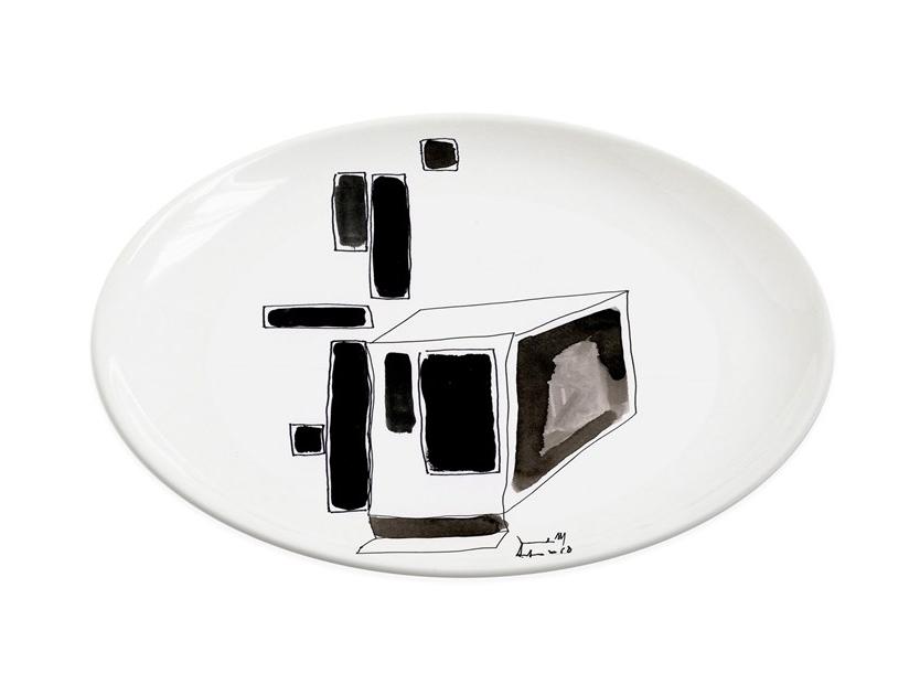 Kiasmo Керамическая тарелка Variation K+mv1 - Вид №1