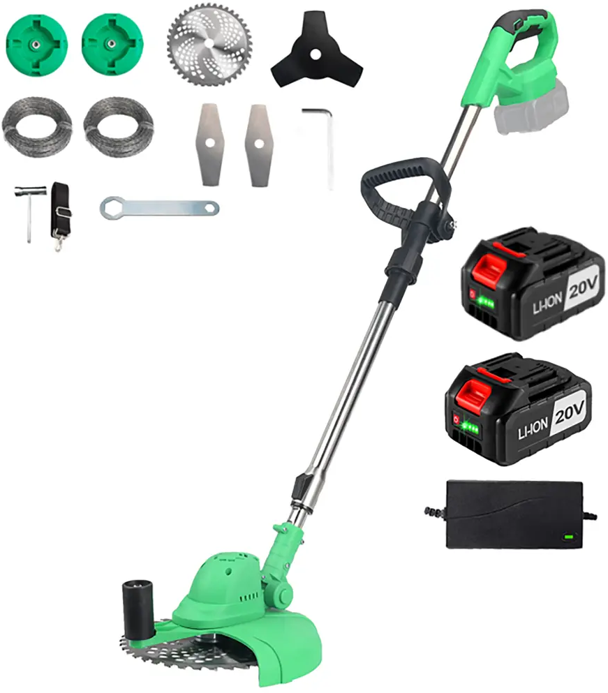 91789787 Триммер аккумуляторный бесщёточный Zitrek Greencut 20v 20 В 2x4 Ач АКБ и ЗУ в комплекте STLM-0950079