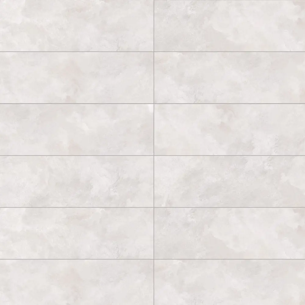 Плитка настенная Керамин Эдда 7 75x25 см 1.69 м² цвет белый STLM-2209987 - Вид №1