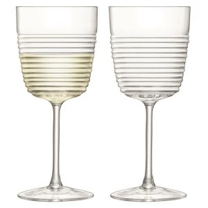 Набор бокалов для вина groove 270 мл, 2 штуки LSA INTERNATIONAL GROOVE 00-3863219 Прозрачный