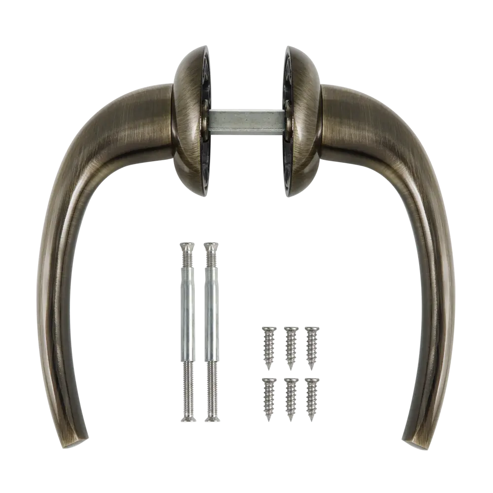 Дверные ручки EDSON EDS-22H-R1 в бронзовом исполнении 85167590 STLM-0059314 - Вид №1