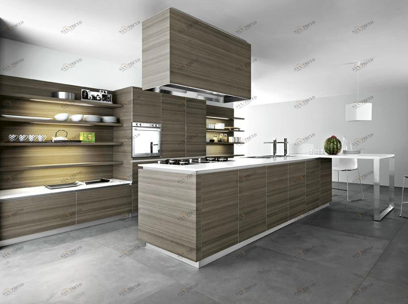 Модульная кухня из тикового меламина Ariel Santreyd sun-id-1426538