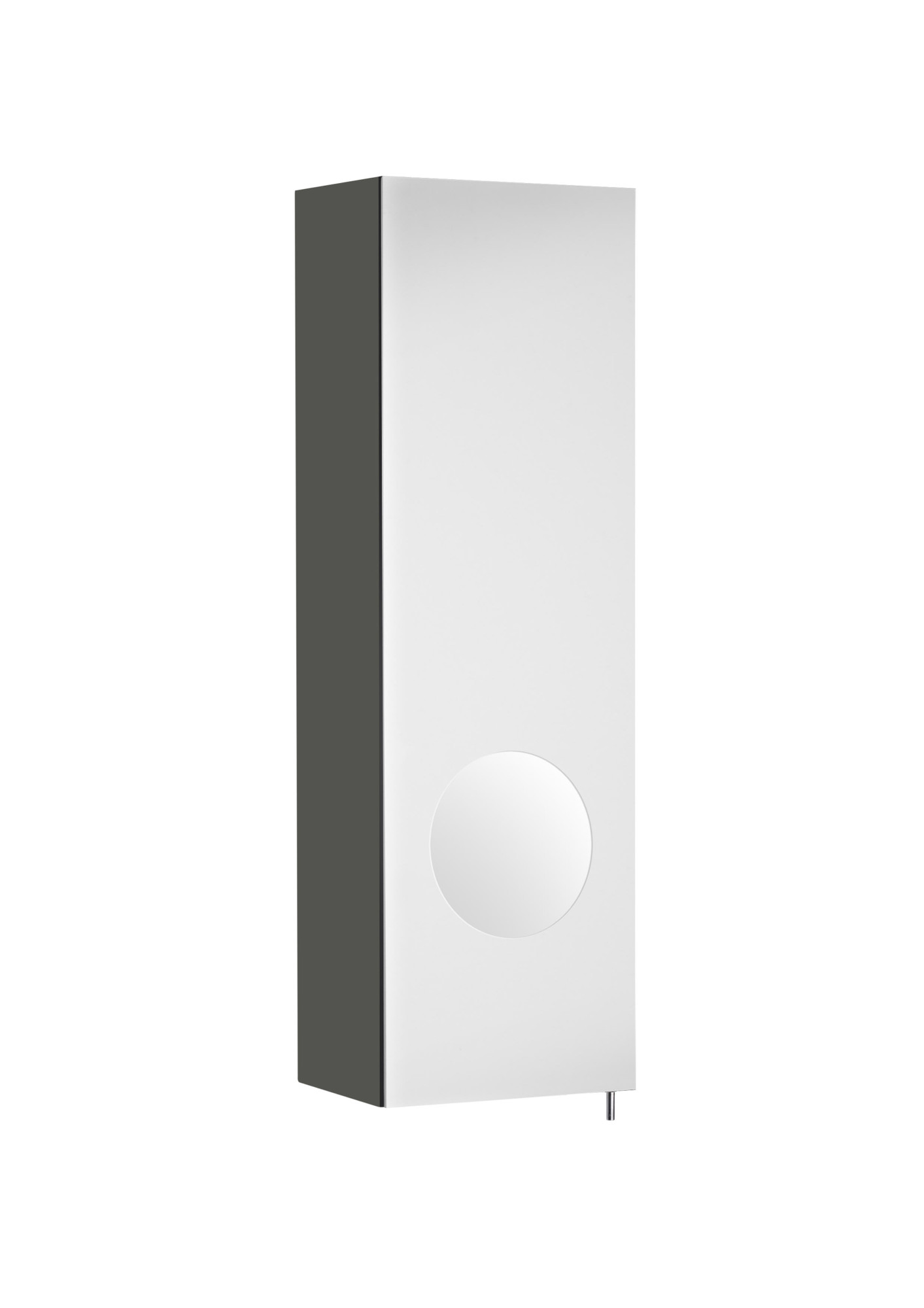 A856841153 Шкаф-Зеркало с увеличительным зеркалом и левым открыванием ROCA Luna