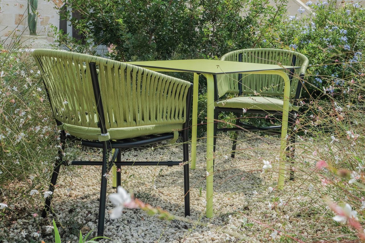 Алюминиевый садовый стул с подлокотниками DRIGANI Gaia-Belize ARCH-00023692 - Вид №18