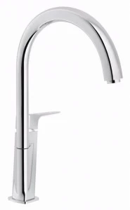 Nobili Rubinetterie Смеситель для кухни, устанавливаемый на столешницу, с поворотным изливом Acquaviva Vv103113cr