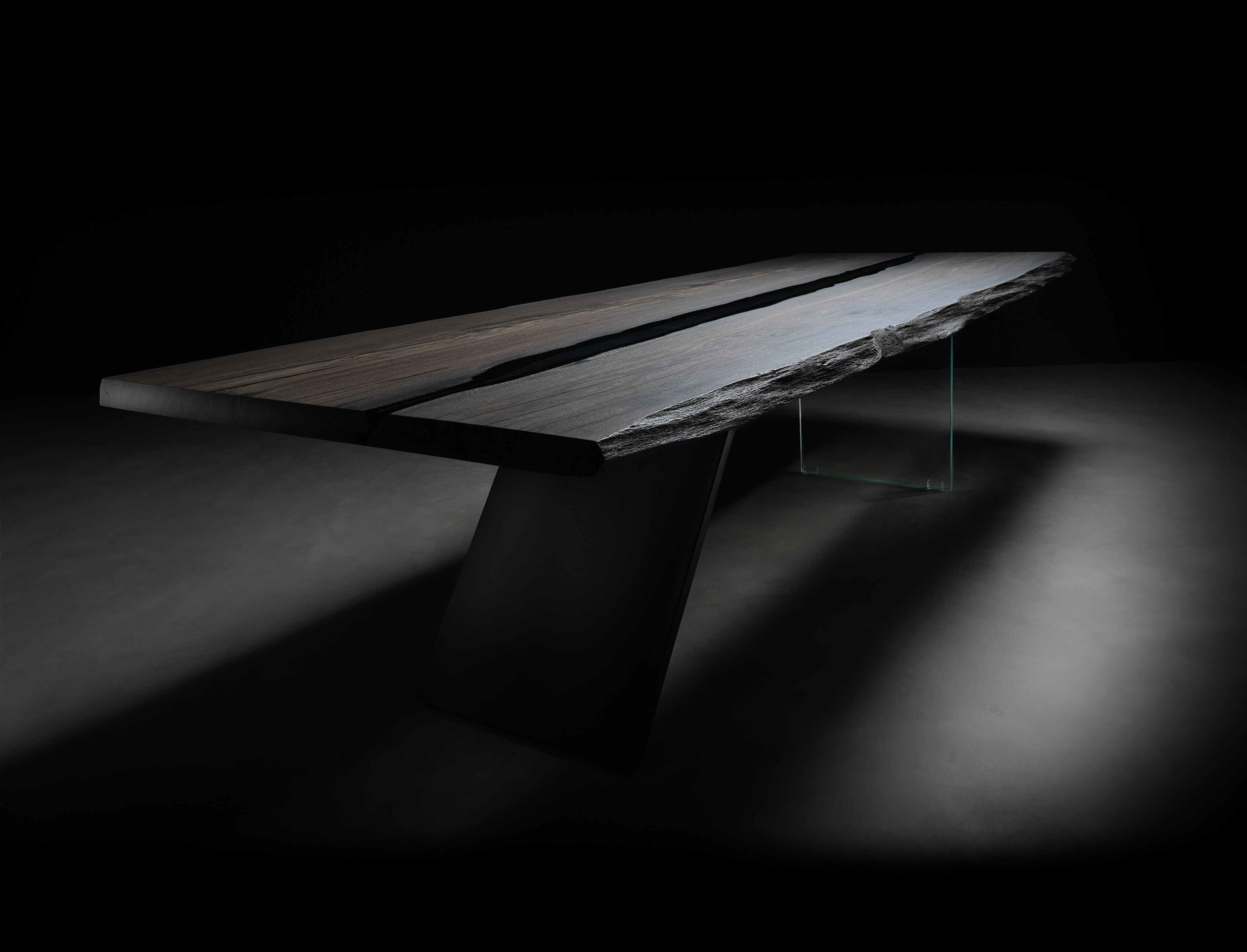 Прямоугольный стол из ископаемого дуба Teúkhō PARMENIDE ARCH-00081932 - Вид №4