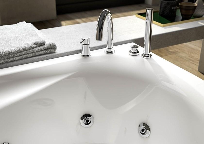 Albatros Угловая гидромассажная ванна из акрила  01id53bs  - Вид №3