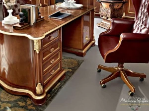 Modenese Gastone Прямоугольный деревянный стол с ящиками Bella vita