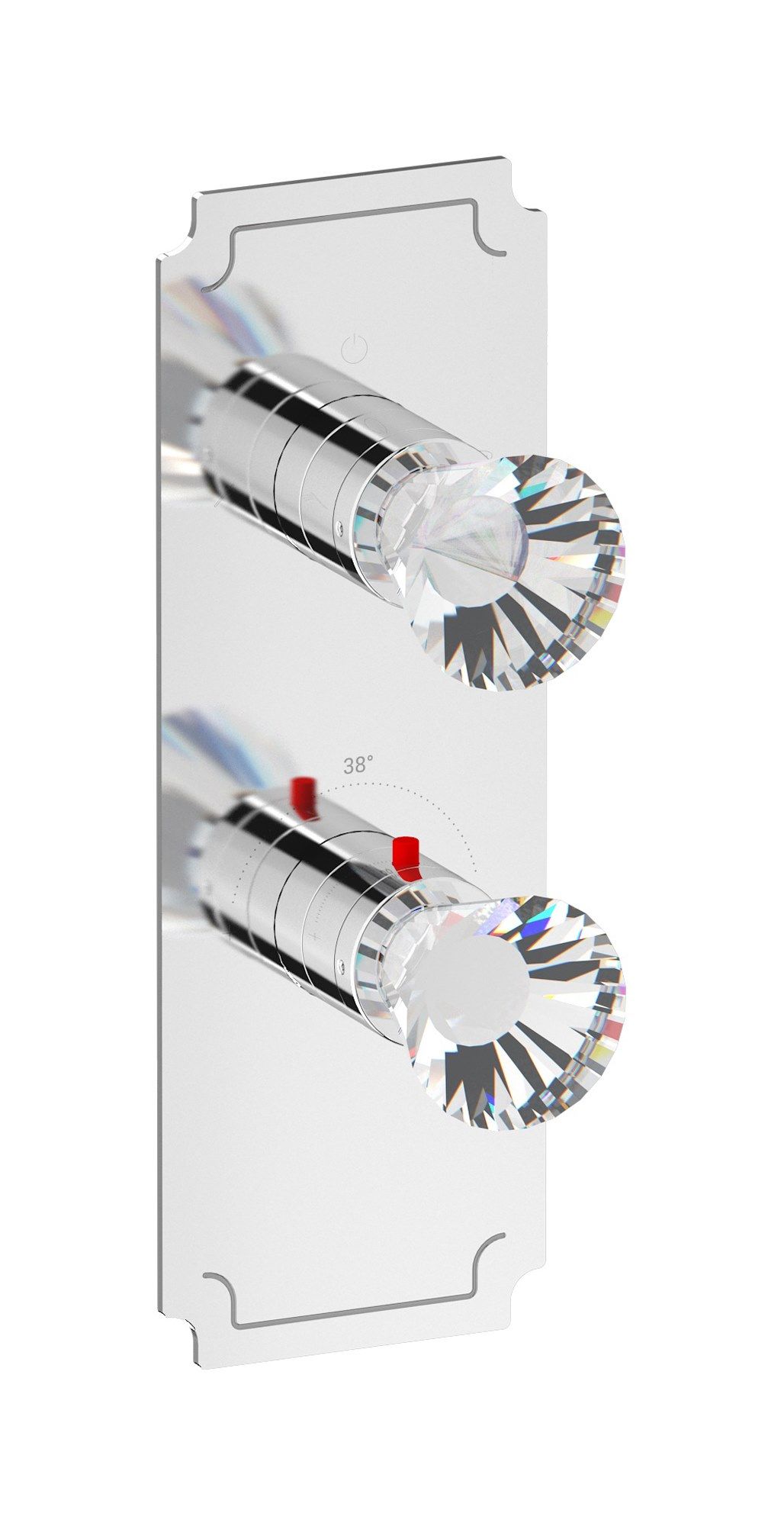 Термостатический смеситель для душа с переключателем IB Aqua ARCH-00028531 - Вид №1