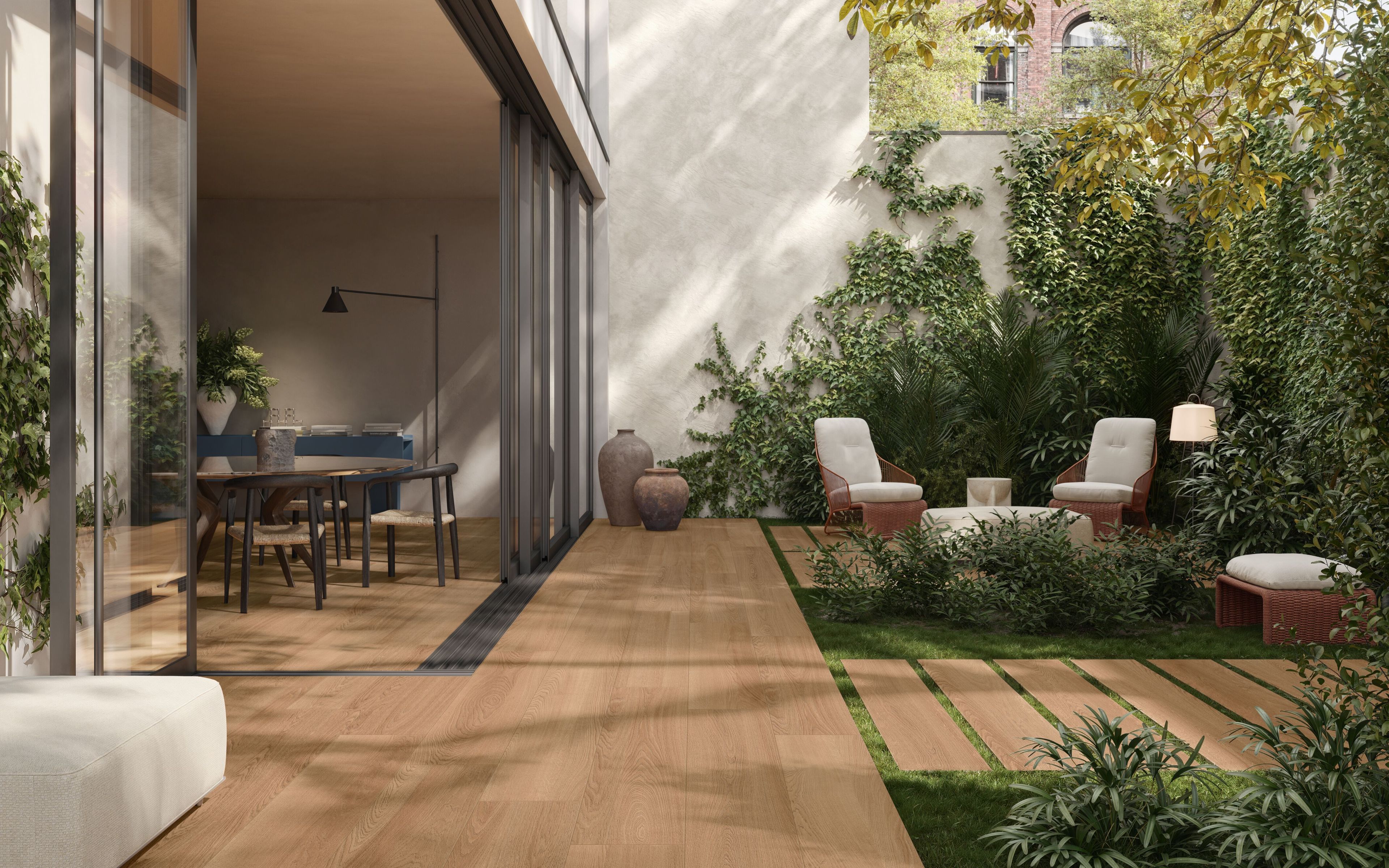 Пол / облицовка керамогранита под дерево CERAMICA SANT'AGOSTINO Gracewood ARCH-00119125 - Вид №1